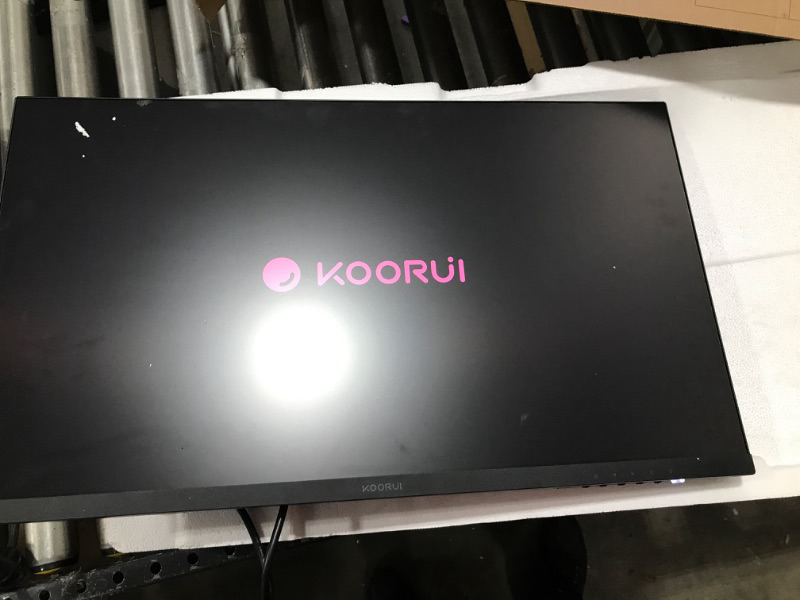 Photo 2 of KOORUI 27 Inch QHD Gaming Monitor 144 Hz, VA, 1ms, DCI-P3 90% Color Gamut, FreeSync G-Sync Compatible, (2560x1440, HDMI, DisplayPort) Black 27inch/144HZ/QHD/VA