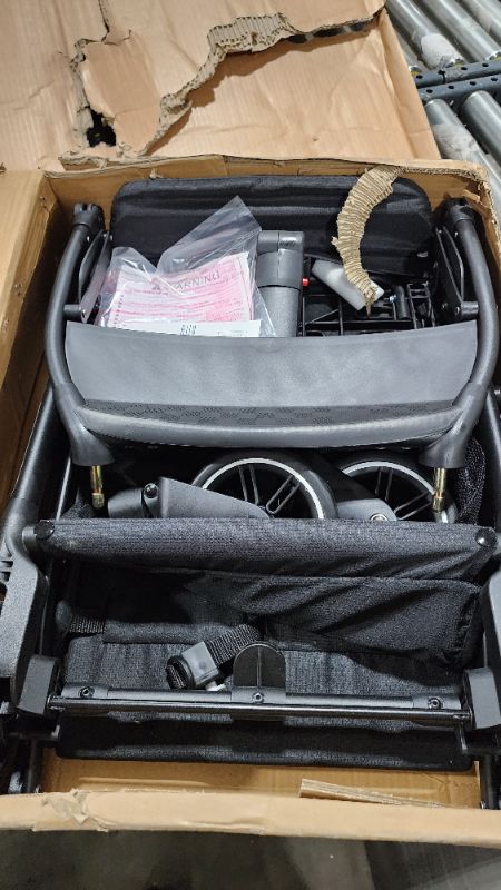 Photo 1 of Lightweight Travel Stroller - Compact Umbrella Stroller for Airplane, One-Hand Folding Baby Stroller, Newborn Infant Stroller w/Adjustable Backrest/Footrest/Canopy/T-Shaped Bumper (red)