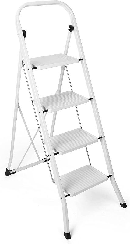 Photo 1 of 4 STEP LADDER ALL WHITE