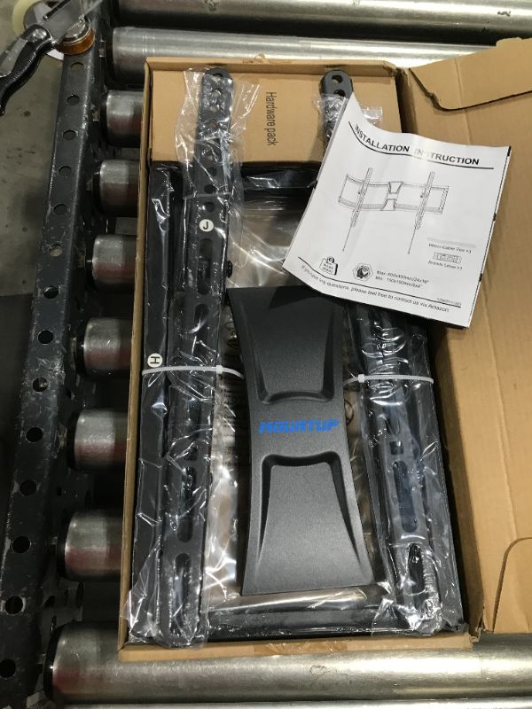 Photo 1 of MOUNTUP UL Listed TV Wall Mount, Tilting TV Mount Bracket for Most 37-75 Inch Flat Screen/Curved TV Low Profile Wall Mount Saving Space Max VESA 600x400mm Hold up to 99 lbs Fit 16" 18" 24" Stud MU0008