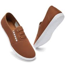 Photo 1 of  Women’s Slip On Canvas Shoes Sneakers Fashion Elastic Sneakers--- size 8