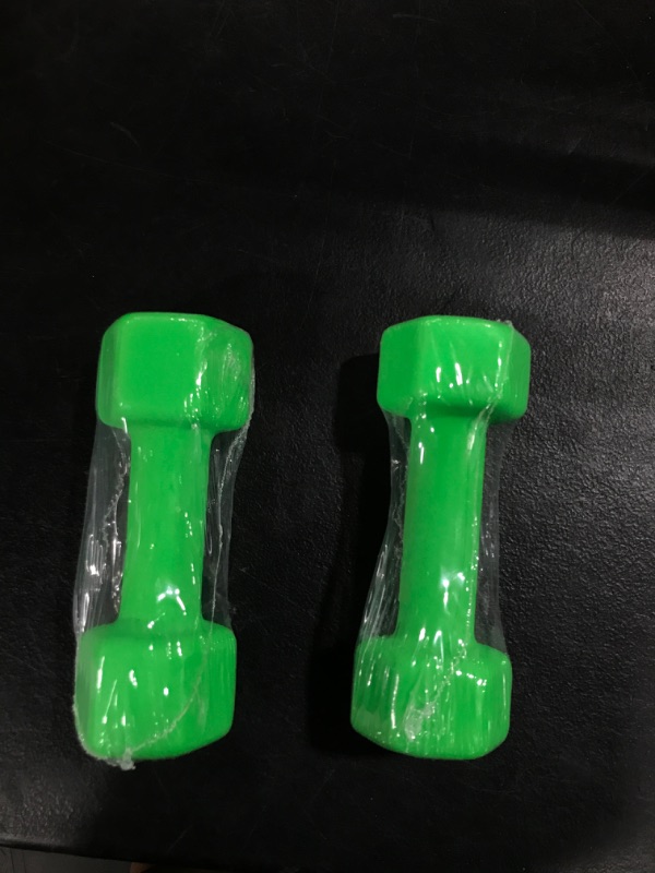 Photo 2 of 4LB Weights - 2 Pack -Lime Green