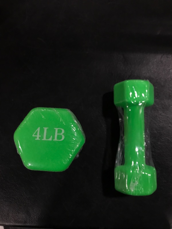 Photo 1 of 4LB Weights - 2 Pack -Lime Green