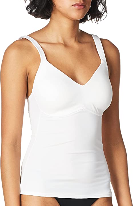 Photo 1 of Ahh By Rhonda Shear Women's Plus Size Molded Cup Camisole - Size 3X - White