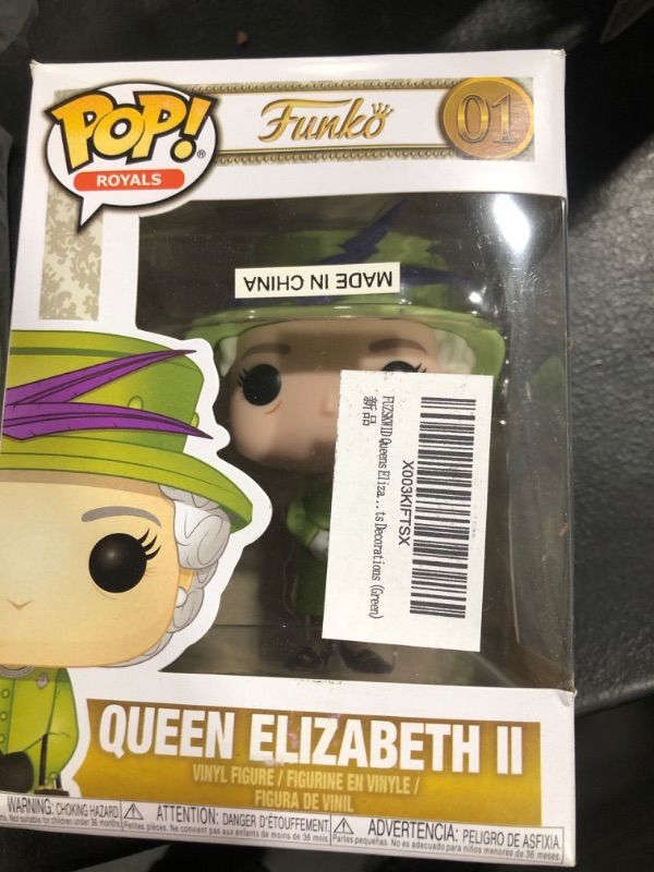 Photo 2 of Funko Pop! Royals: Royals - Queen Elizabeth II Action Figures, Multicolor, Standard