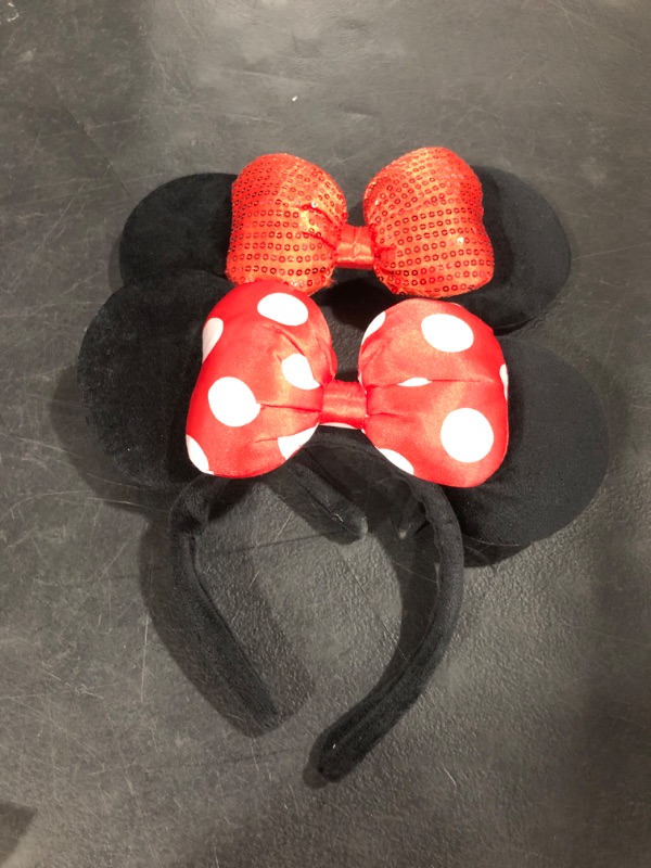 Photo 1 of 2 MINNIE MOUSE HEAD BANDS 