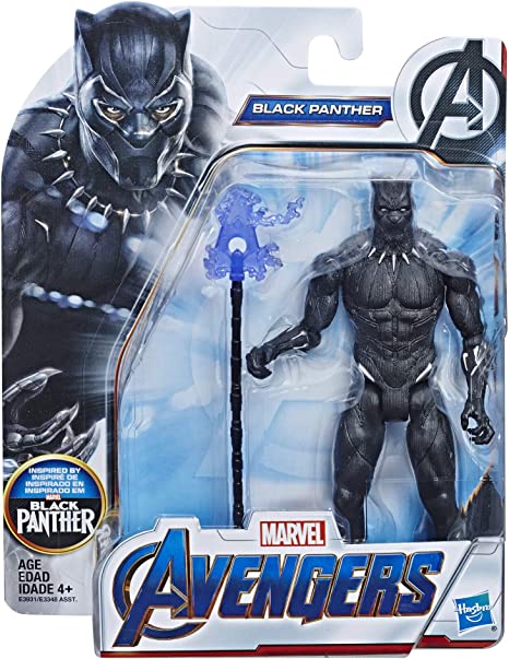 Photo 1 of Avengers Marvel Black Panther 6"-Scale Marvel Super Hero Action Figure Toy
