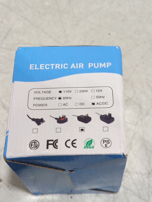 Photo 2 of Electric air pump