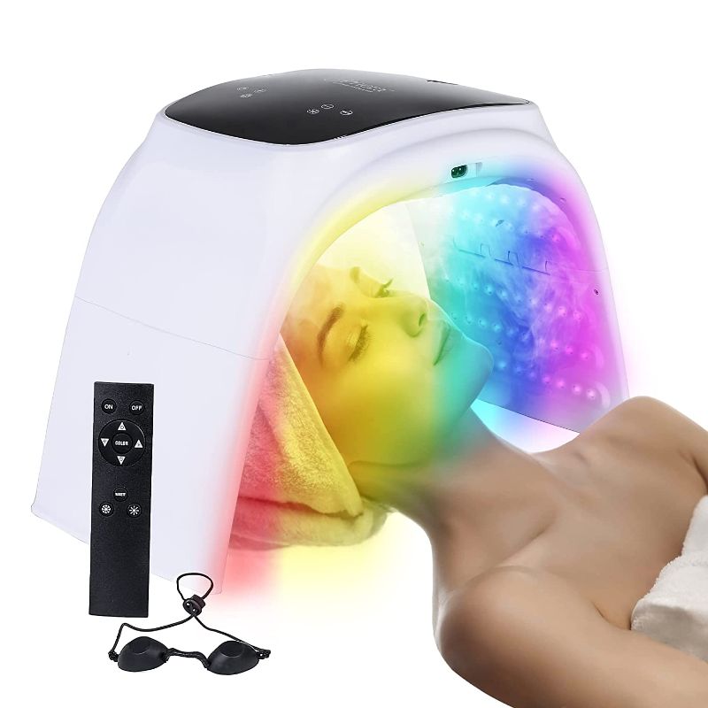 Photo 1 of Phera LED Face Mask Light Therapy, 8-in-1 Light Photon Facial Mask Machine, Facial Light Therapy, LED Light Therapy Mask, Face Light Therapy, Facial Lamp LED, LED Face Therapy