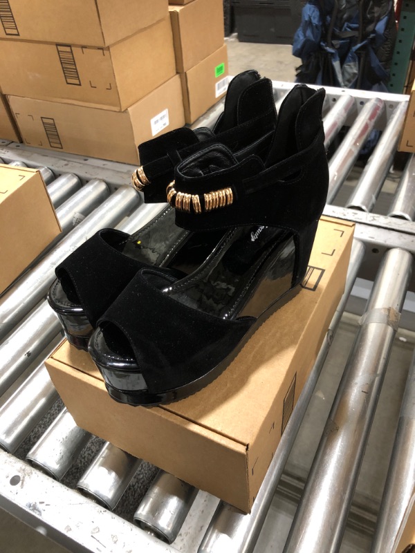 Photo 1 of black wedges, size eu 41