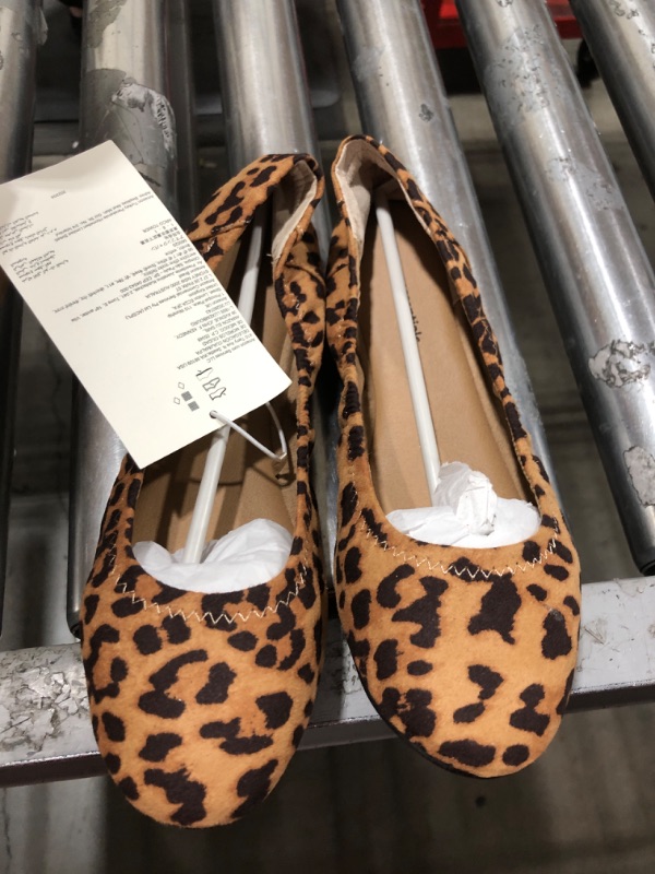 Photo 1 of cheetah print flats, size 7.5