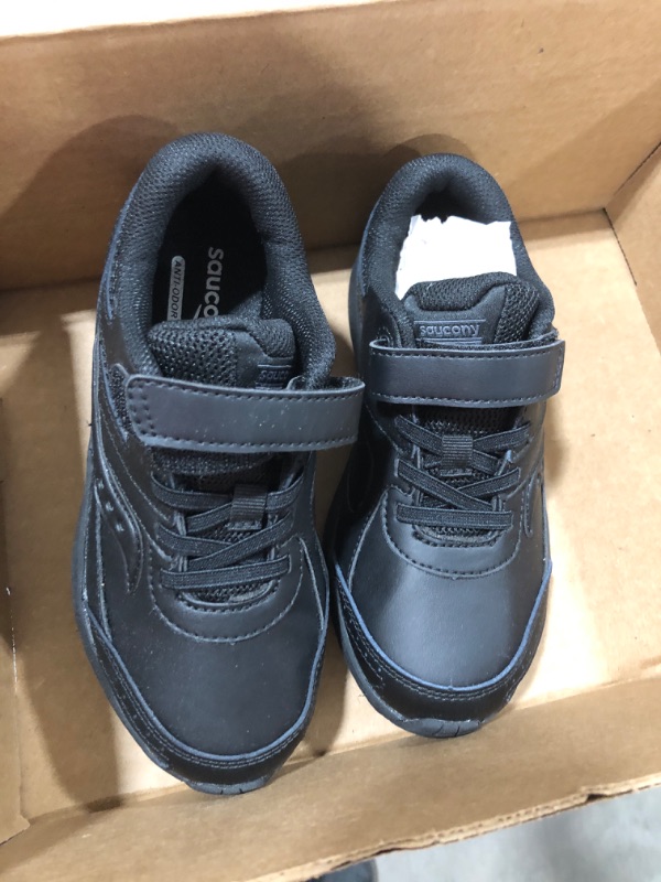 Photo 1 of kids black shoes, size 1M