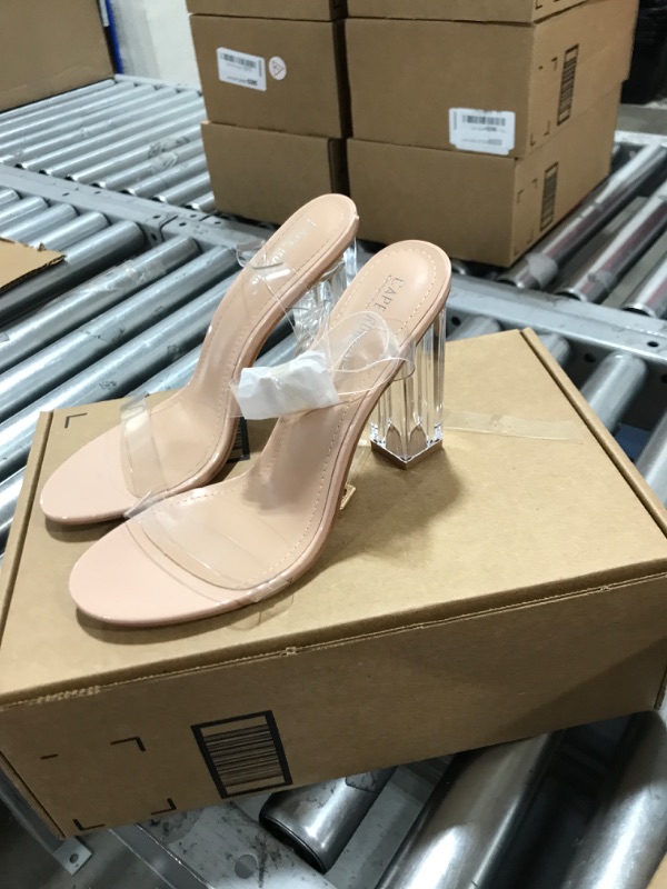 Photo 1 of clear heels, size 8.5