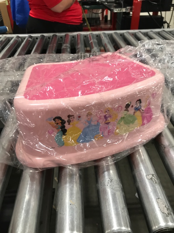 Photo 2 of Disney Princess Loving Life Step Stool - Kids Step Stool, Potty Training, Non-Slip, Bathroom, Kitchen, Lightweight