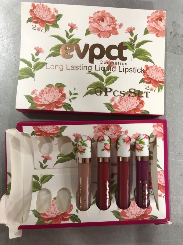 Photo 1 of 4 Pc Set of Liquid Lipstick 