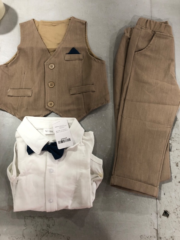 Photo 1 of 12-18 Moth Baby Suit Brown