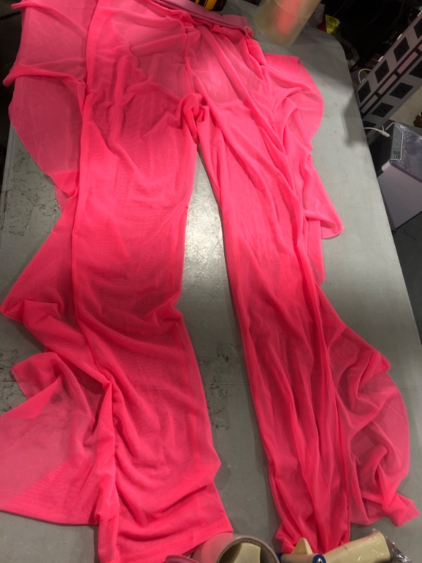 Photo 1 of 2 PIECE PINK REVEALING OUTFIT SIZE M 