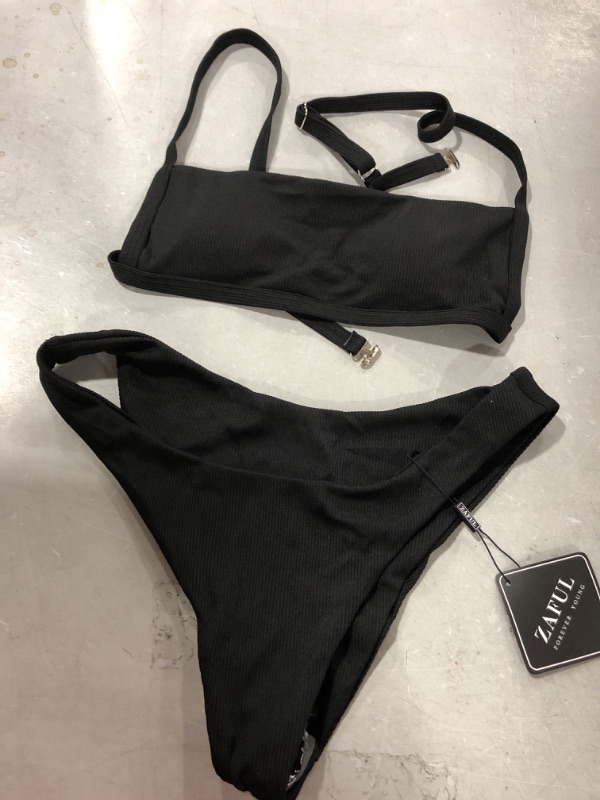 Photo 1 of BLACK ZAFUL 2 PIECE BIKINI SIZE M