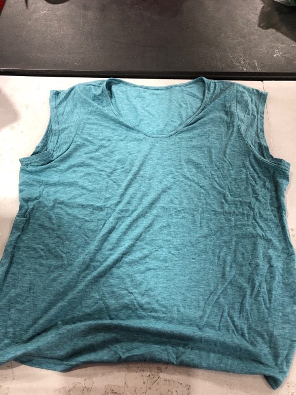 Photo 1 of BLUE TANK TOP SIZE XXL