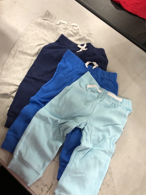 Photo 1 of AMAZON ESSENTIALS 4 PACK TODDLER PANTS SIZE 24M 