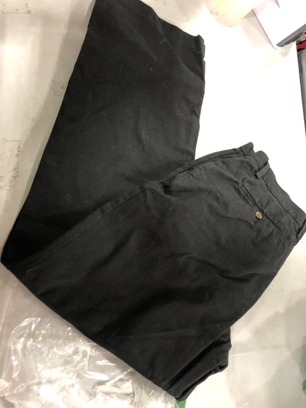 Photo 1 of AMAZON ESSENTIALS BLACK PANTS SIZE 36 X 31 