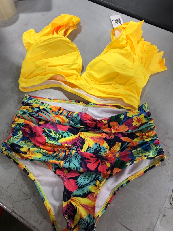 Photo 1 of 2 PIECE SWIMSUIT SIZE L