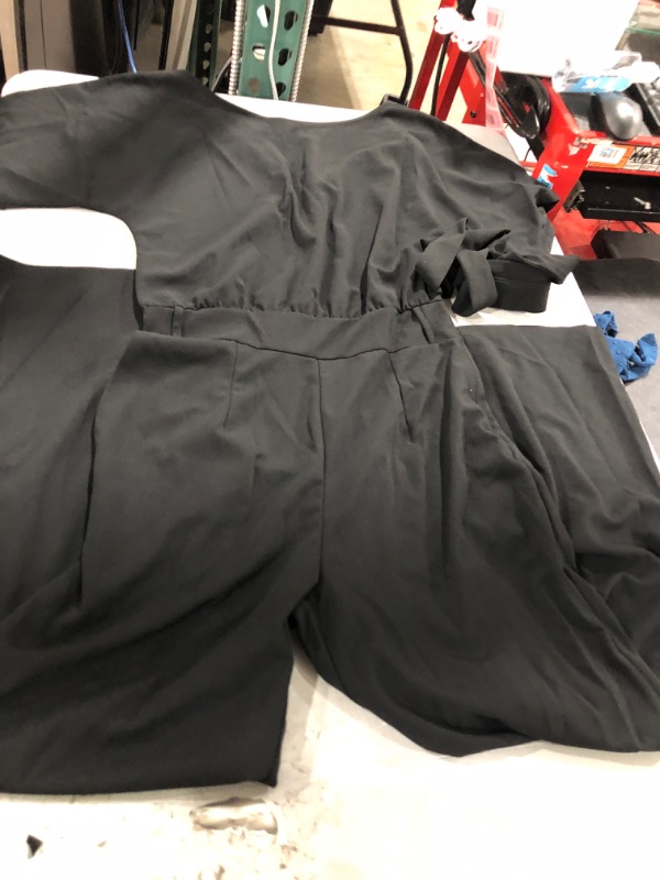 Photo 1 of BLACK PANT JUMPSUIT SIZE UNKNOWN POSSBLY M/L