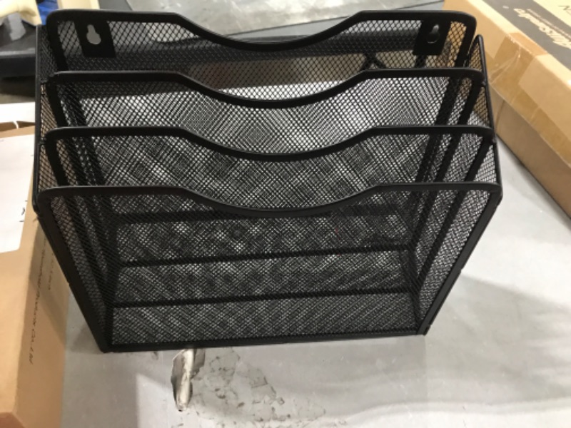 Photo 1 of Mesh Desktop/ Wall Mounted File holder Organizer 
