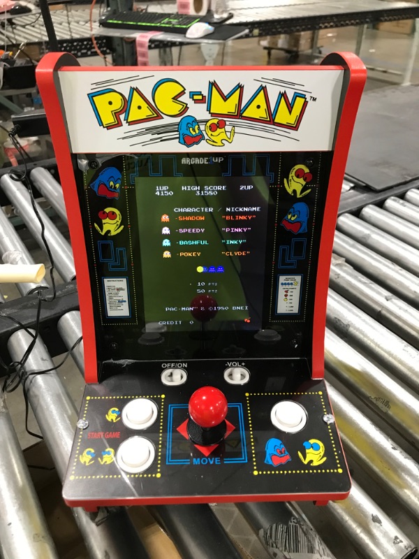 Photo 2 of Arcade1up Pac-Man 8-in-1 Party-Cade Multi-Coloured
