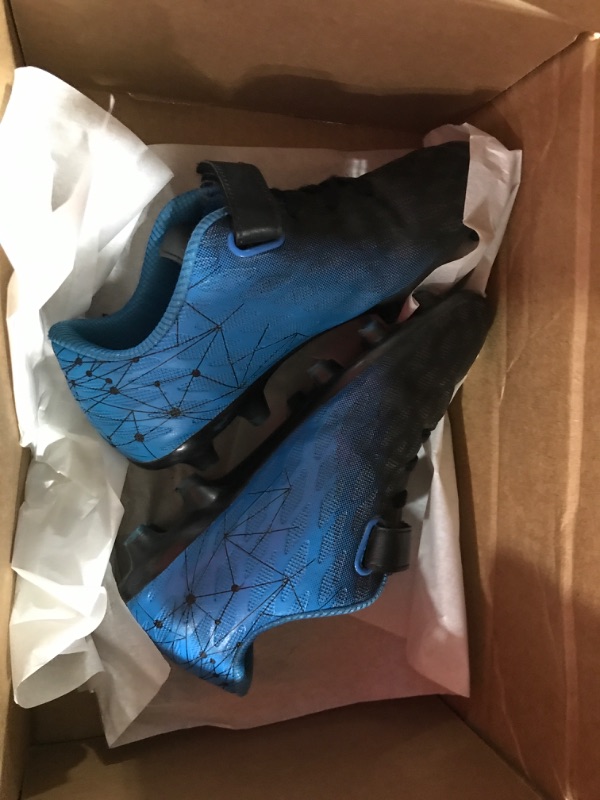 Photo 1 of BLUE SOCCER CLEATS SIZE 2