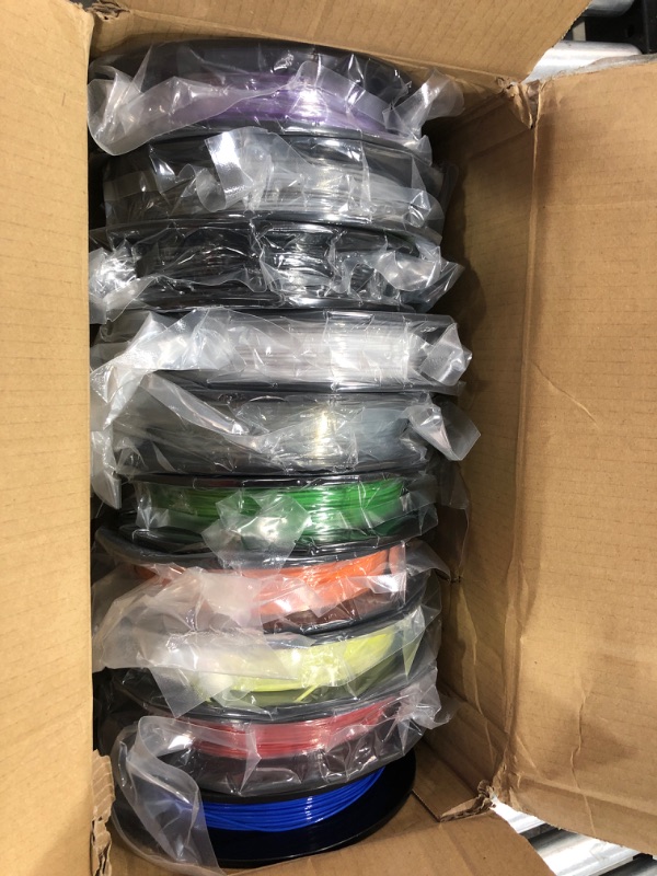 Photo 2 of PETG 3D Printer Filament 1.75mm 10 Packs 0.5kg Bundle