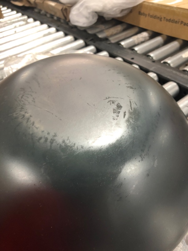 Photo 3 of YOSUKATA Carbon Steel Wok Pan – 13,5 “ Woks and Stir Fry Pans - Chinese Wok with Flat Bottom Pow Wok - Traditional Chinese Japanese Woks - Black Steel Wok 13.5" Black
