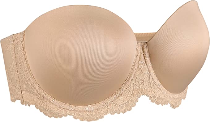 Photo 1 of calvin klein Women's Full Figure Strapless Bra Multiway Coverage Underwire Plus Size Bras 