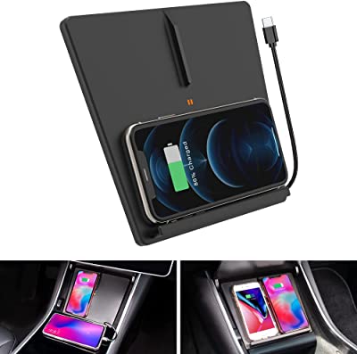 Photo 1 of taptes tesla accessory wireless charger for tesla 