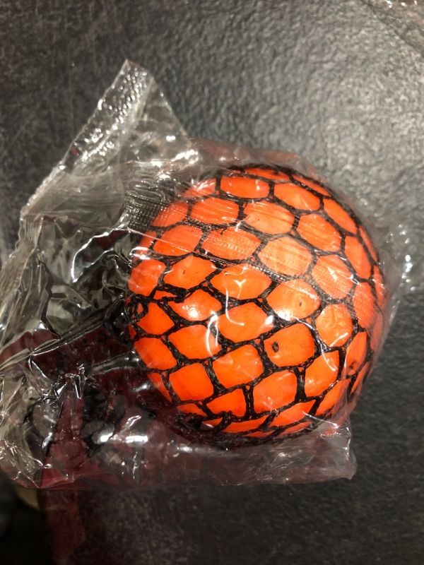 Photo 2 of kelz kids ssewn mesh squeeze balls kids toy 1 pacl (orange)