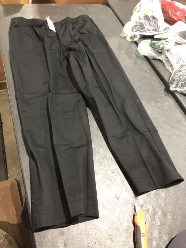 Photo 2 of All Around Elastic Waist Cotton Medium Twill Pants 20 Black