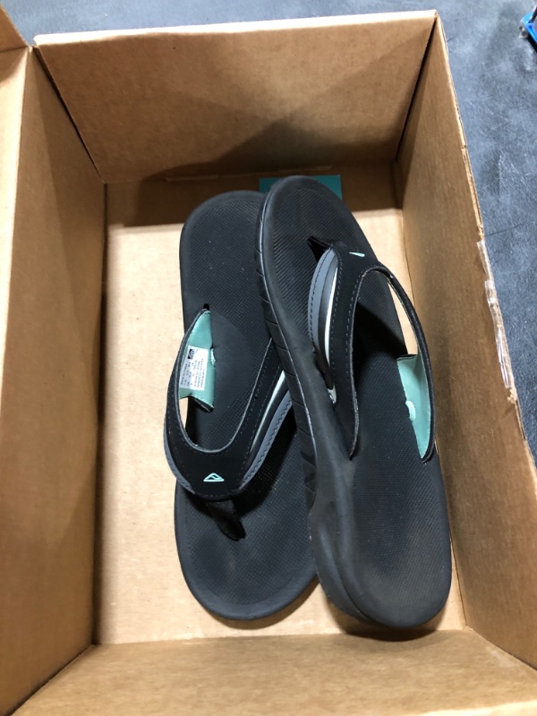 Photo 1 of BLACK SANDALS SIZE 9 