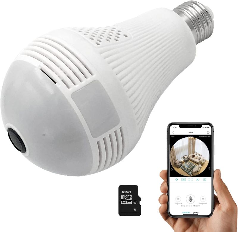 Photo 1 of Light Bulb Camera,