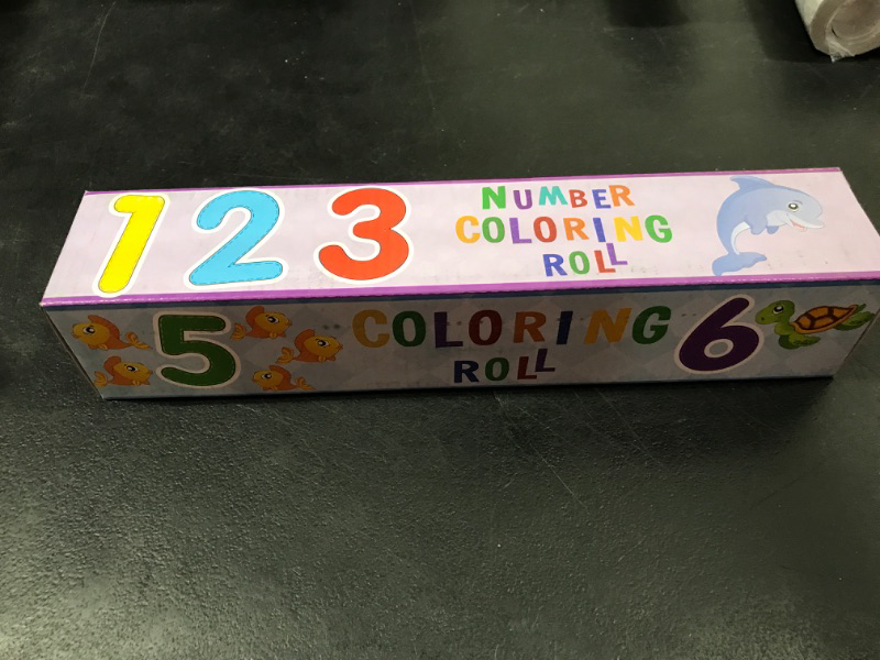 Photo 2 of Coloring Roll Continuous Self-Sealing Coloring Book Paper, 