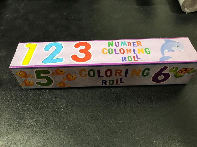 Photo 3 of Coloring Roll Continuous Self-Sealing Coloring Book Paper