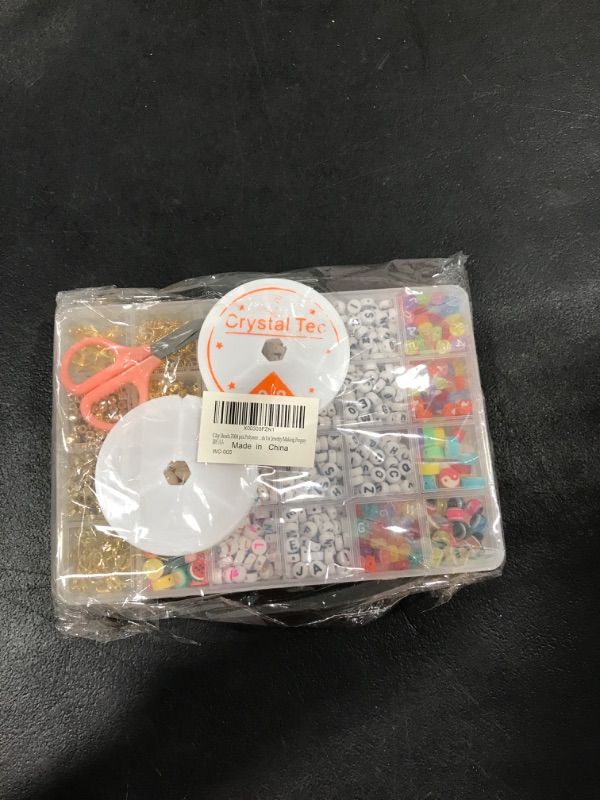 Photo 1 of Clay Beads,7000 pcs Polymer Flat Beads 6mm 24 Colors heishi Beads, Preppy Beads,Clay for Jewelry Making ,Flat Making?Clay Preppy?Polymer Discs