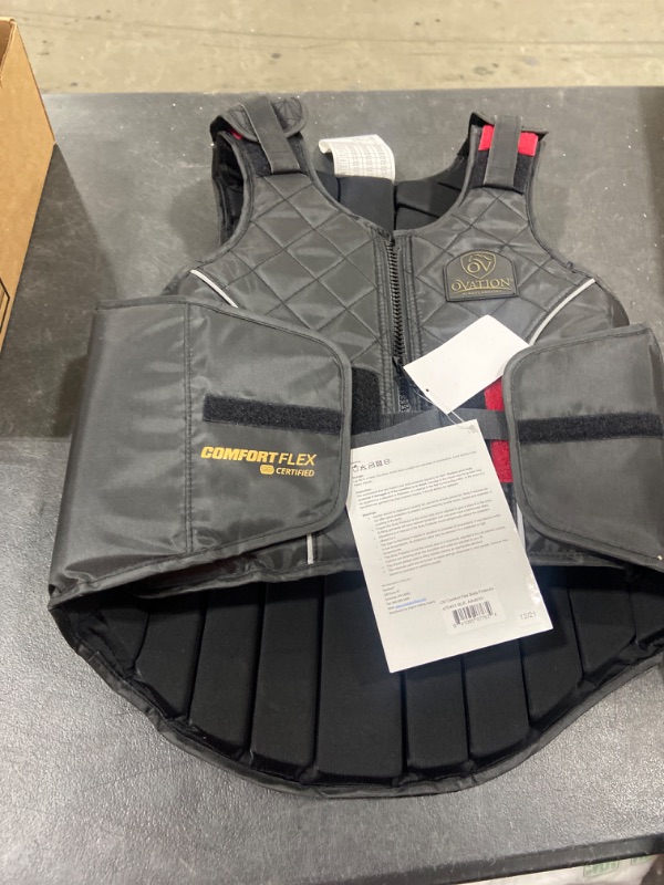 Photo 1 of Artist Unknown Ovation Adult Comfort Flex Body Protector, Color: Black, Size: Adult/XS (470451BLK-XS)