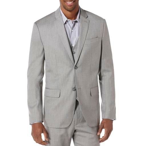 Photo 1 of 40 REGULAR Perry Ellis Men's Texture Suit Jacket
