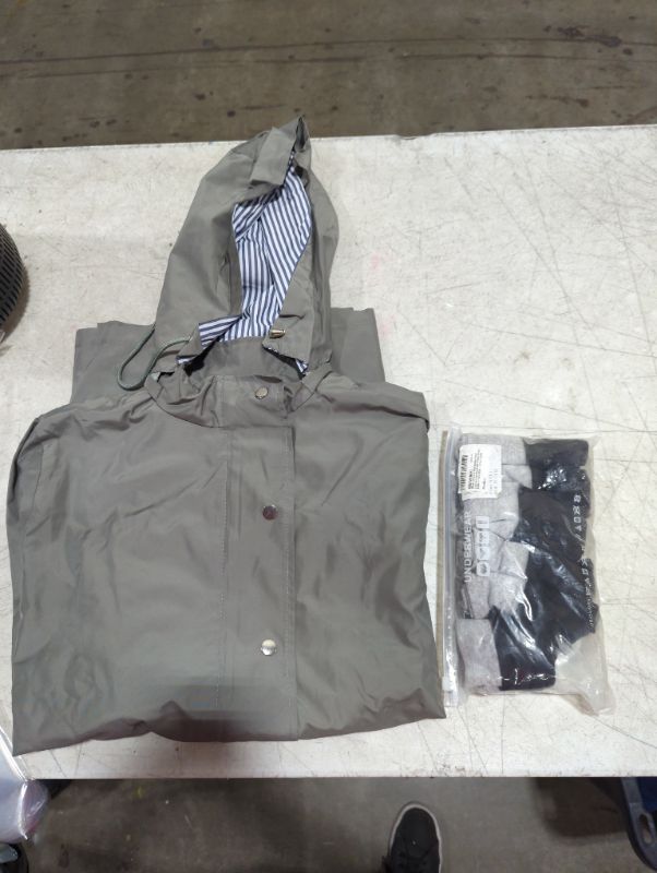 Photo 1 of 2Pk of women's clothes - L
windbreaker & underware 