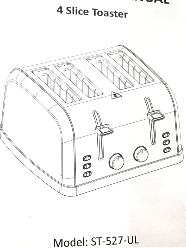 Photo 1 of 4 SLICE TOASTER, STAINLESS 