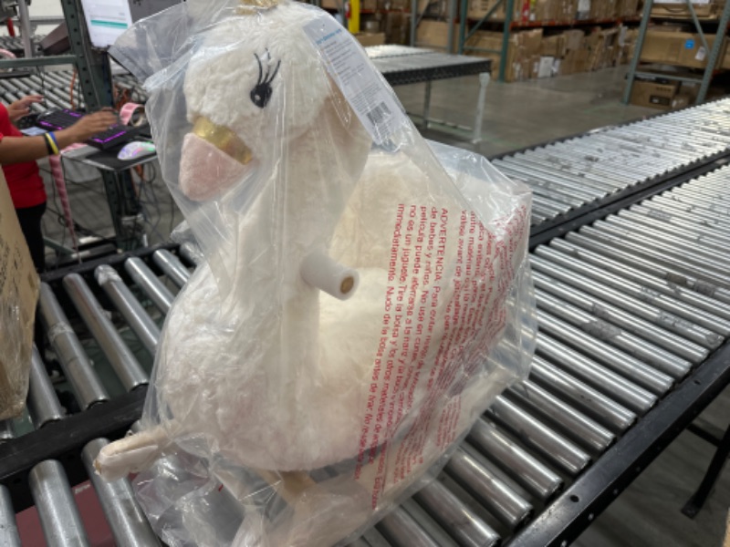 Photo 1 of Soft Landing | Joyrides | Sit-in Character Rocker - Swan