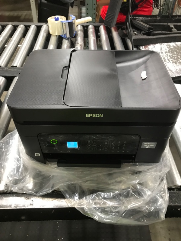 Photo 1 of Epson Workforce WF-2930 Wireless All-in-One Printer with Scan, Copy, Fax, Auto Document Feeder, Automatic 2-Sided Printing and 1.4" Color Display,Black
