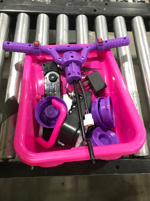 Photo 1 of Huffy Kids Electric Ride On Car Mini Quad, Hot Pink