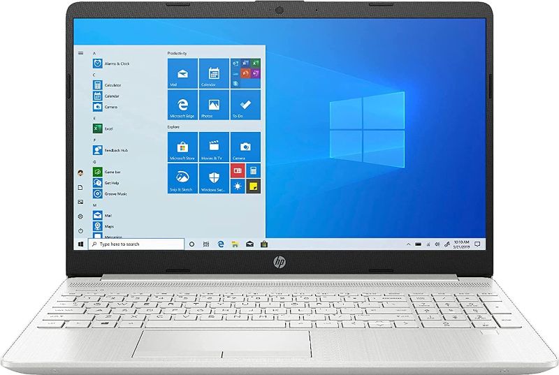 Photo 2 of HP 15.6" HD Intel 10th Gen i3-1005G1 3.4GHz 8GB RAM 256GB SSD Win 10 Laptop
