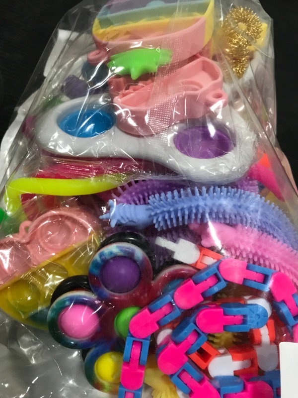 Photo 1 of 28 piece pop it fidget bundle kids toys and gifts